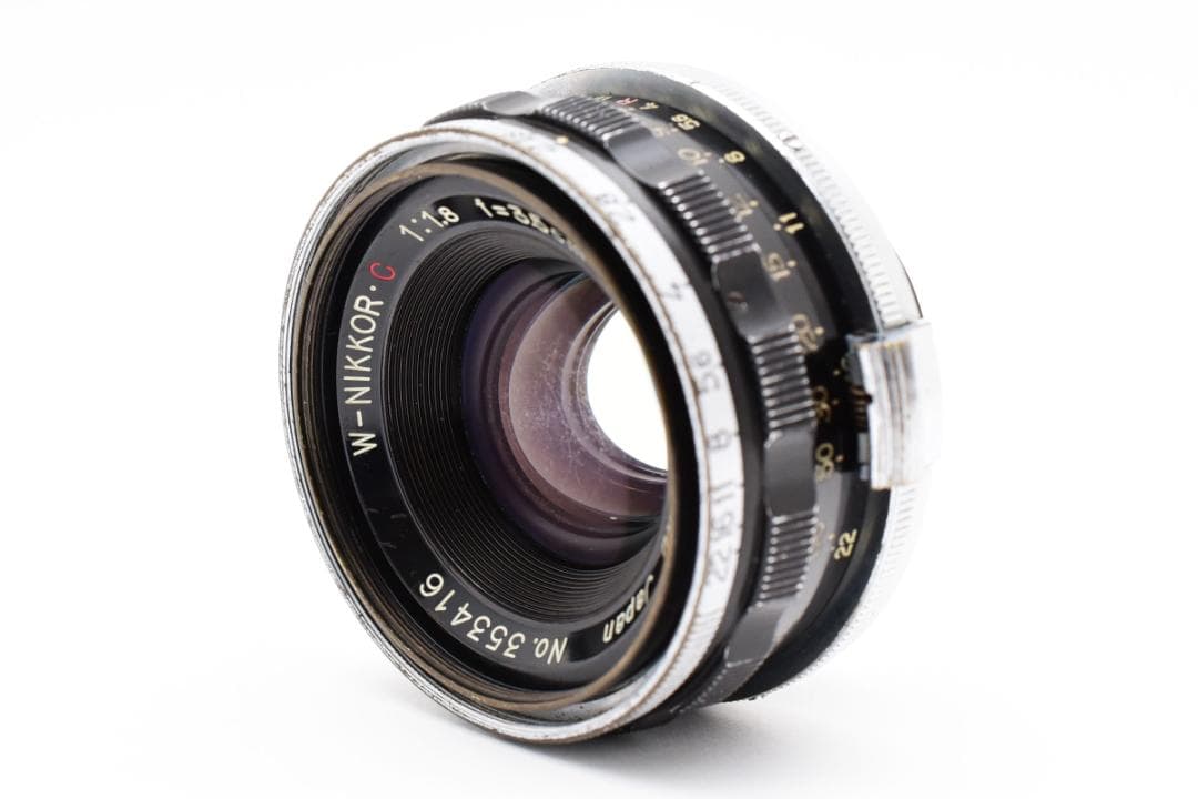 激レア 日本光学 W-NIKKOR C 35cm f/1.8 Sマウント カメラ