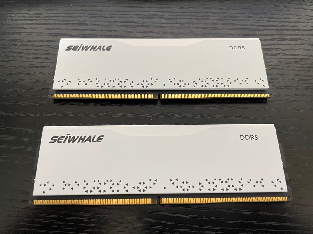 メモリーSEIWHALE DDR5 6000MHz 16GB x2 セット