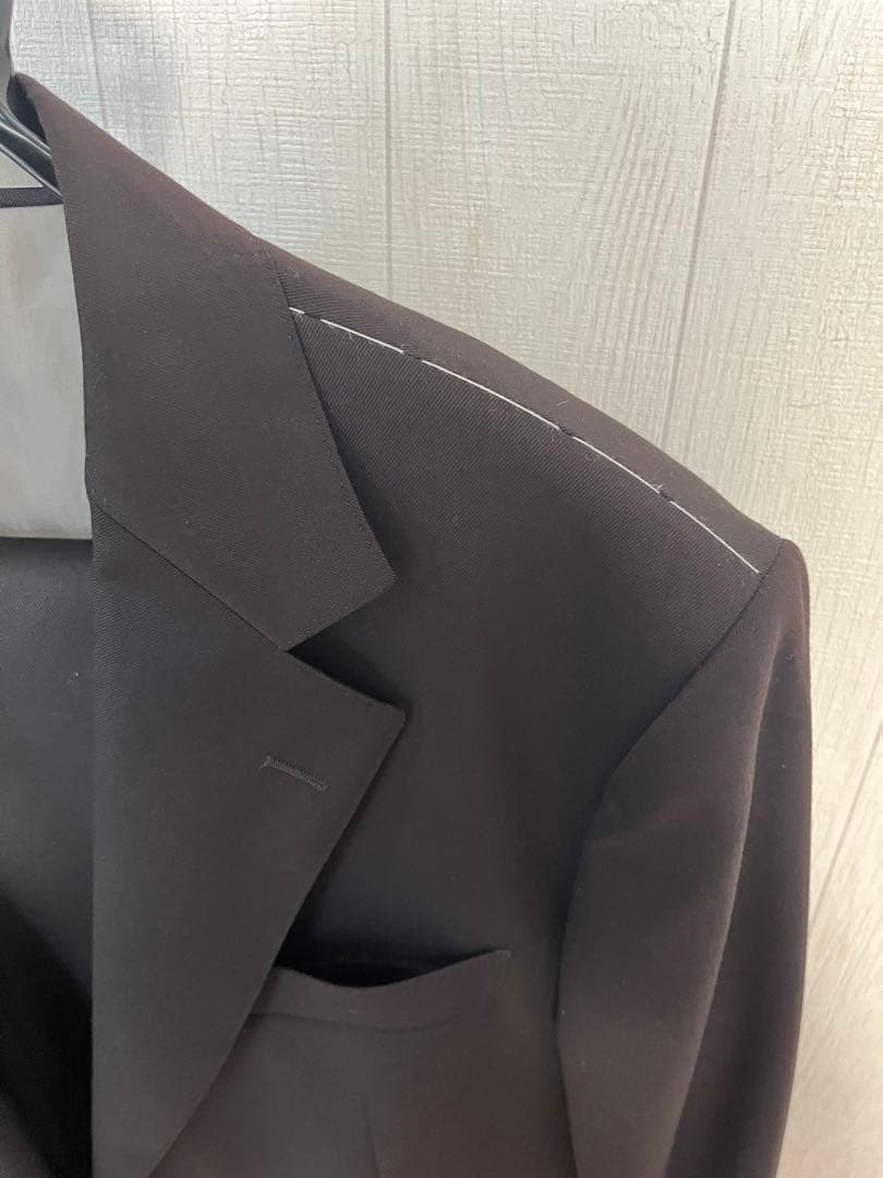 【新品未使用】70%以上引き！GOTAIRIKU ダークブラウンスーツ