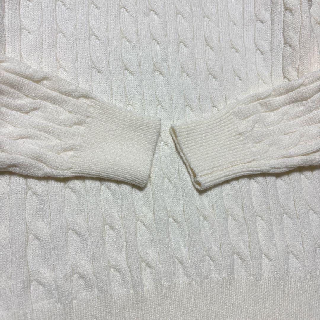 の*ぶ様 【新品タグ付】POLO RALPH LAUREN ケーブルニット コッ