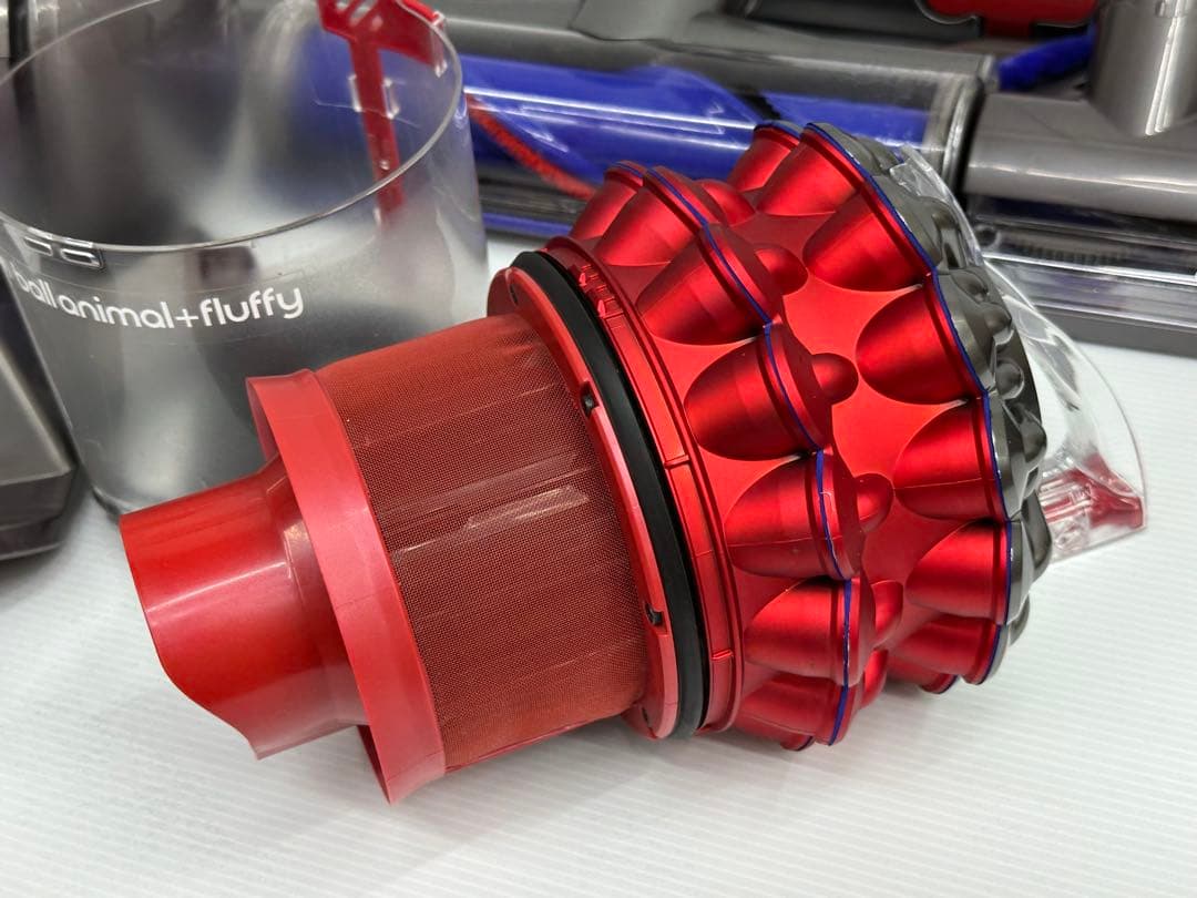 動作保証品　中古　ダイソン　Dyson CY24 掃除機　フルセット　赤　レッド