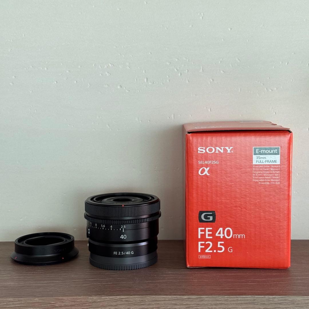 レンズ(単焦点) SONY FE 40mm F2.5 SEL40F25G + ALC-SH165