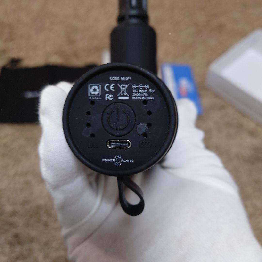 マッサージ筋肉ほぐしPOWER PLATE PULSE MINI+ BLACK