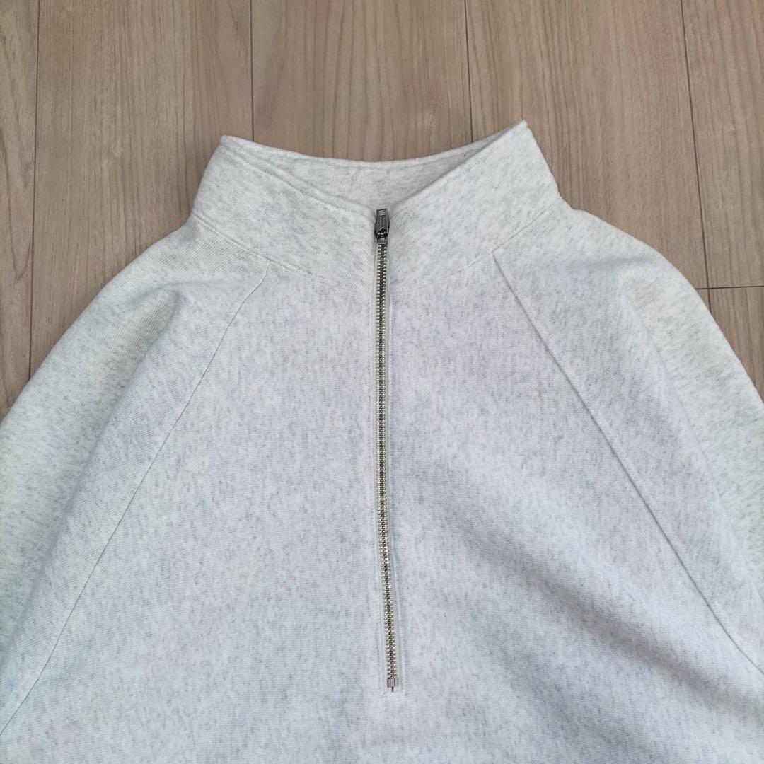 別注【CHAMPION/チャンピオン】 for JS ハーフジップスウェット