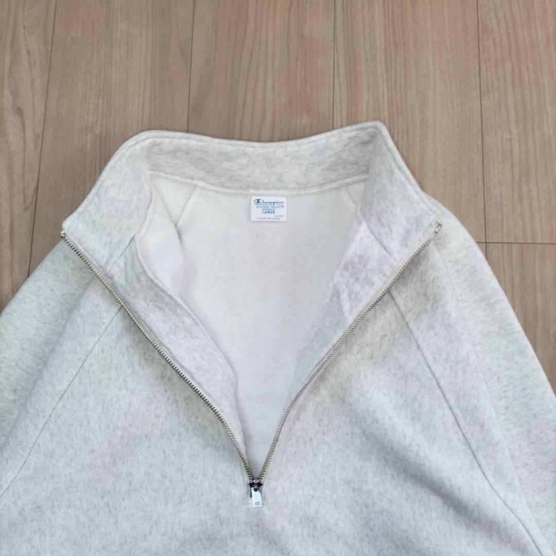 別注【CHAMPION/チャンピオン】 for JS ハーフジップスウェット