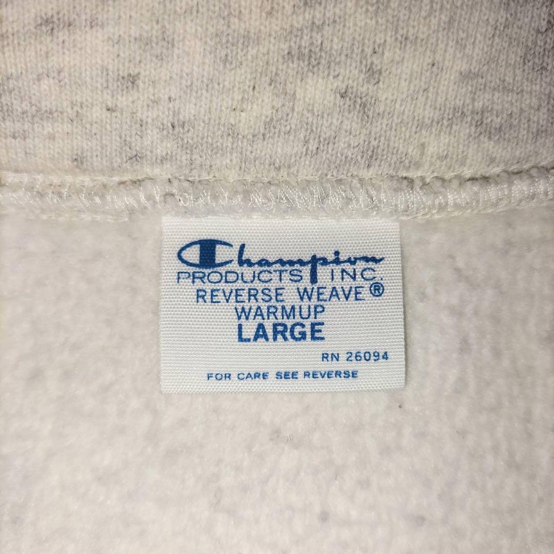 別注【CHAMPION/チャンピオン】 for JS ハーフジップスウェット