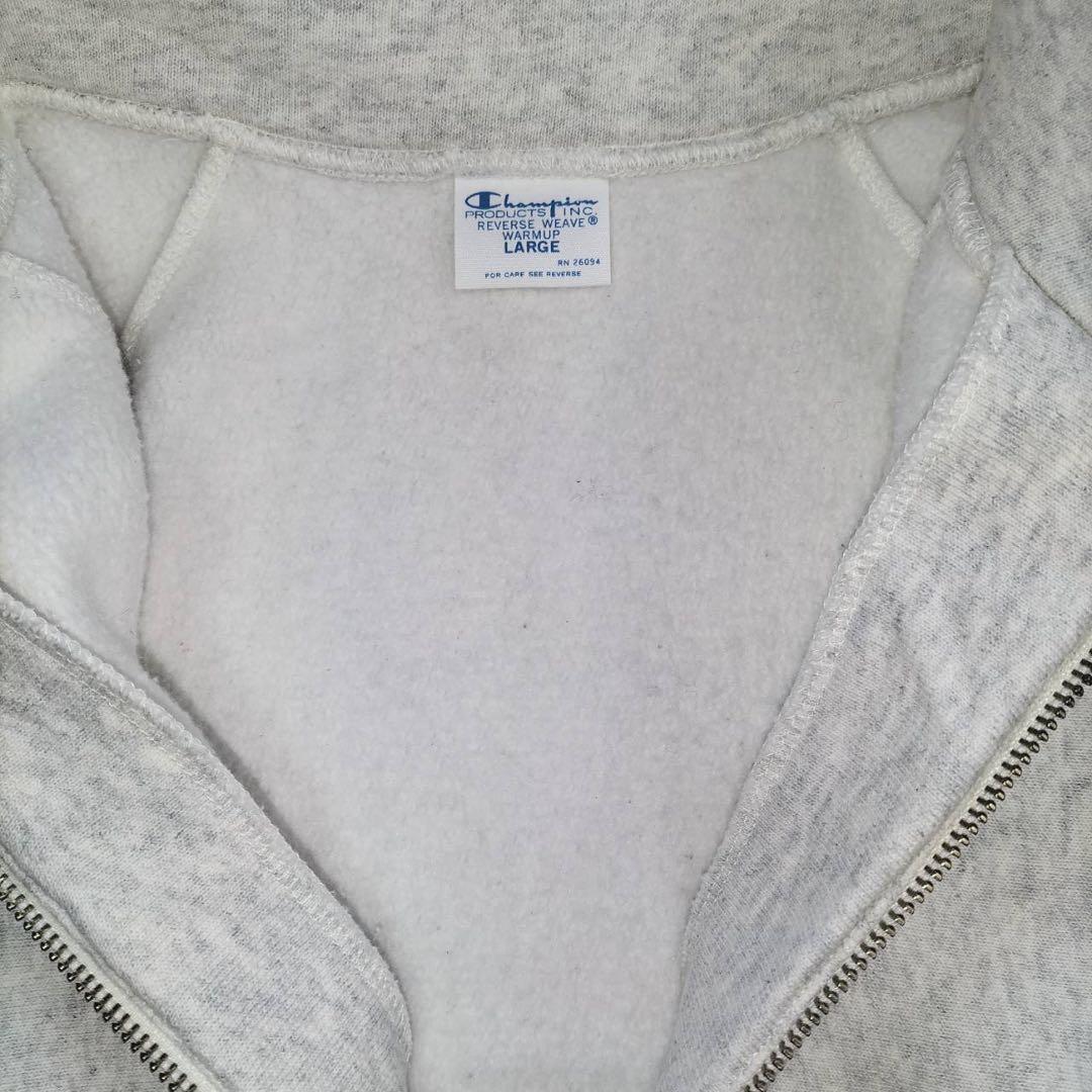 別注【CHAMPION/チャンピオン】 for JS ハーフジップスウェット