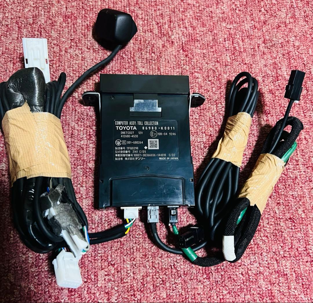 トヨタ 純正ビルトインETC 2.0 車載器 86980-K0011