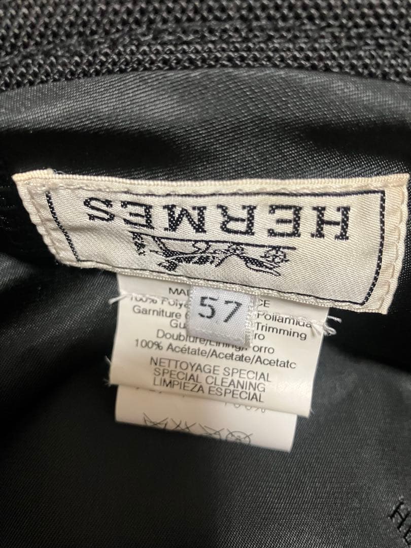 エルメス サイドファスナー バケットハット