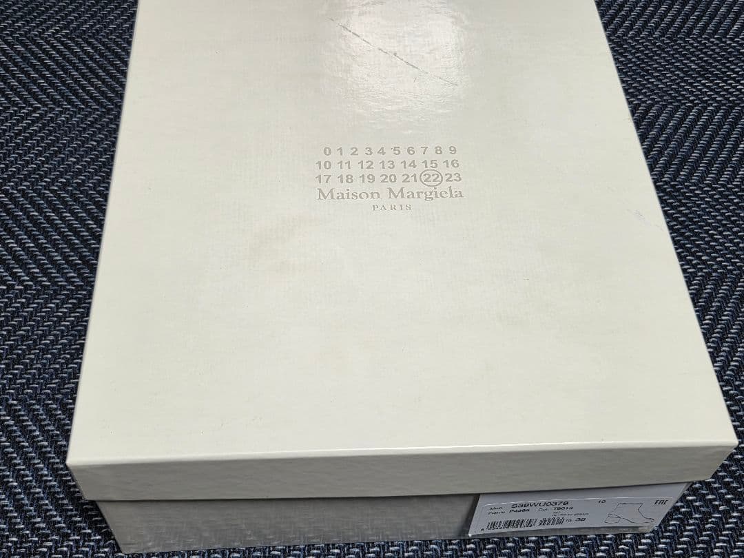 kanta　マルジェラ　タビ　ブーツ 黒　ラバー　サイズ38