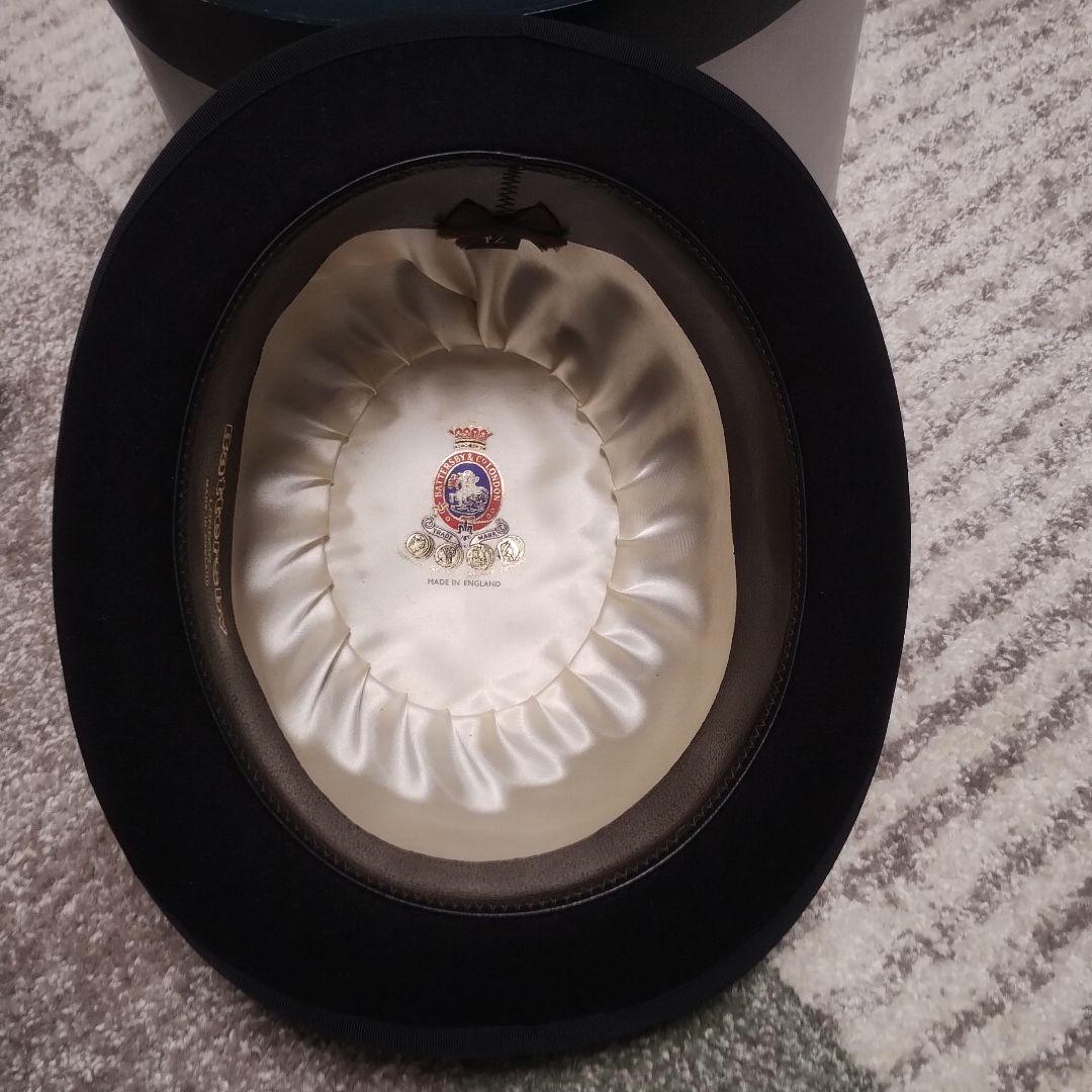 ボーラーハット黒　メンズ　帽子