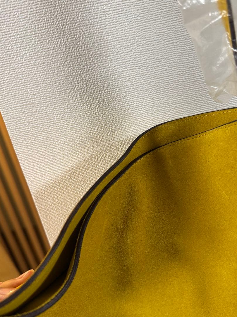 merci メルシー スウェード クロスボディ ショルダー バッグ 未使用