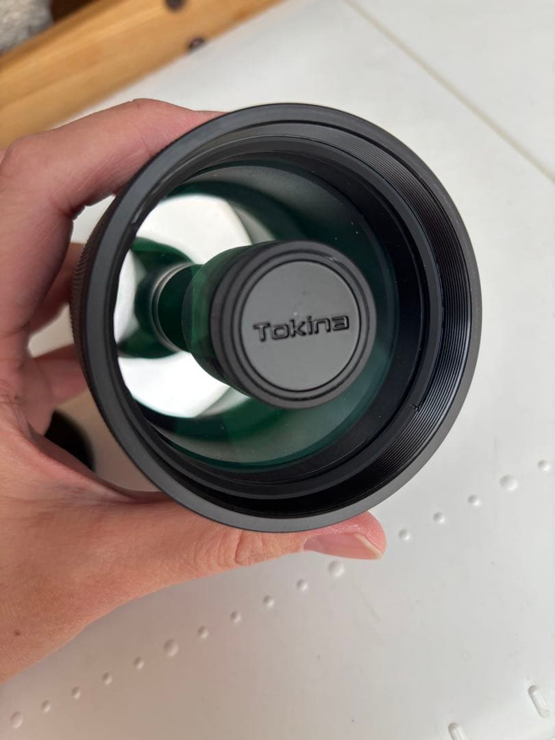 Tokina 望遠ミラーレンズ 400mm キヤノンEFマウント＋レンズフード