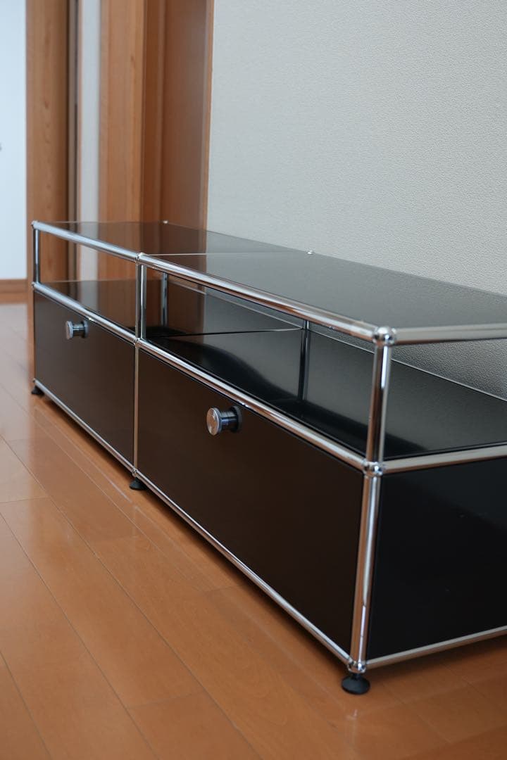 USM Haller ユーエスエム ハラー テレビボード ピュアブラック