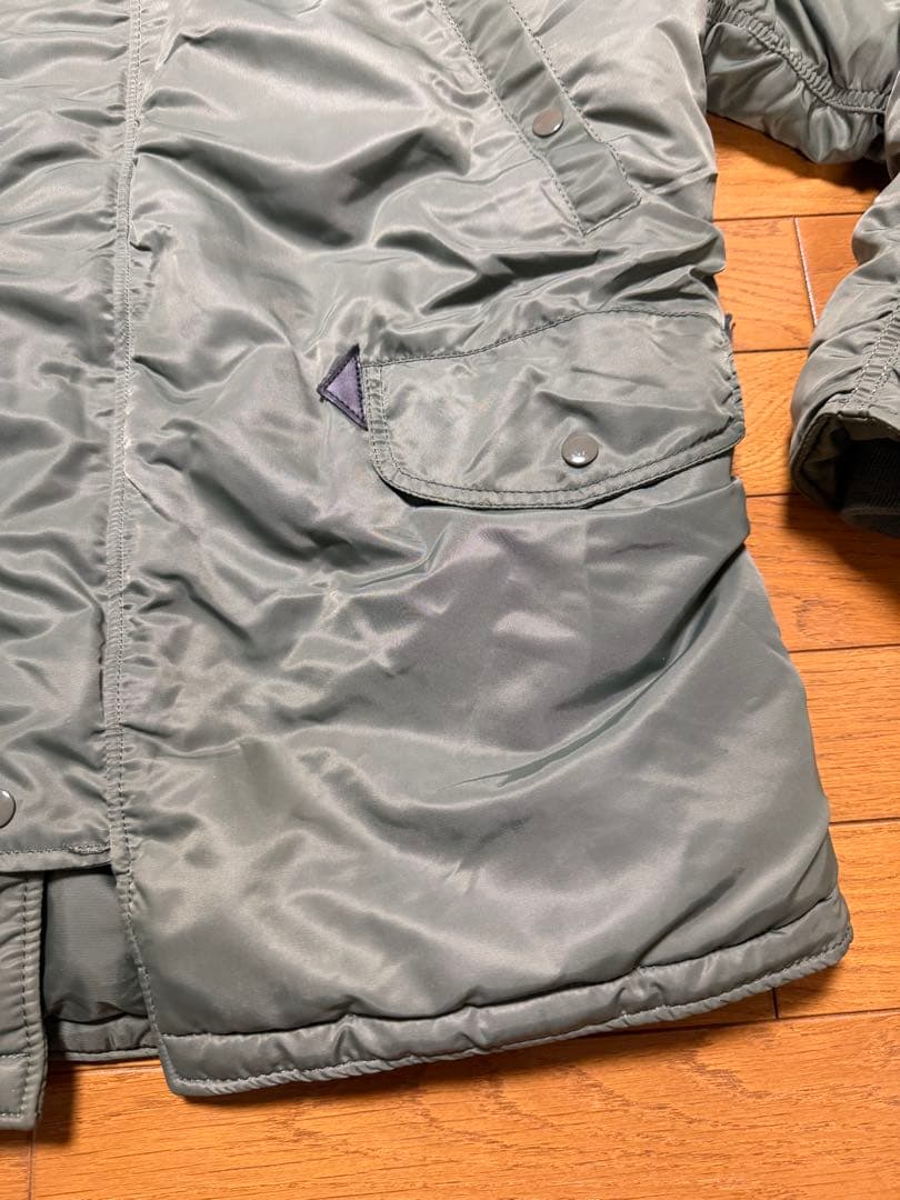 アルファインダストリーズ フライトジャケット N-3B カーキ ファー 50周年