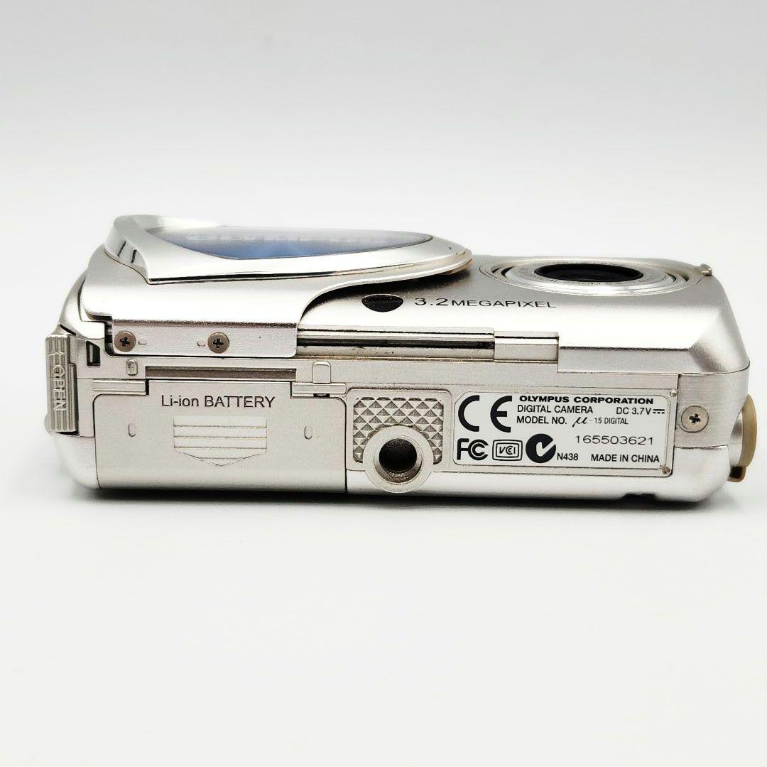 【動作確認品】OLYMPUS μ-15 DIGITAL コンパクトデジタルカメラ