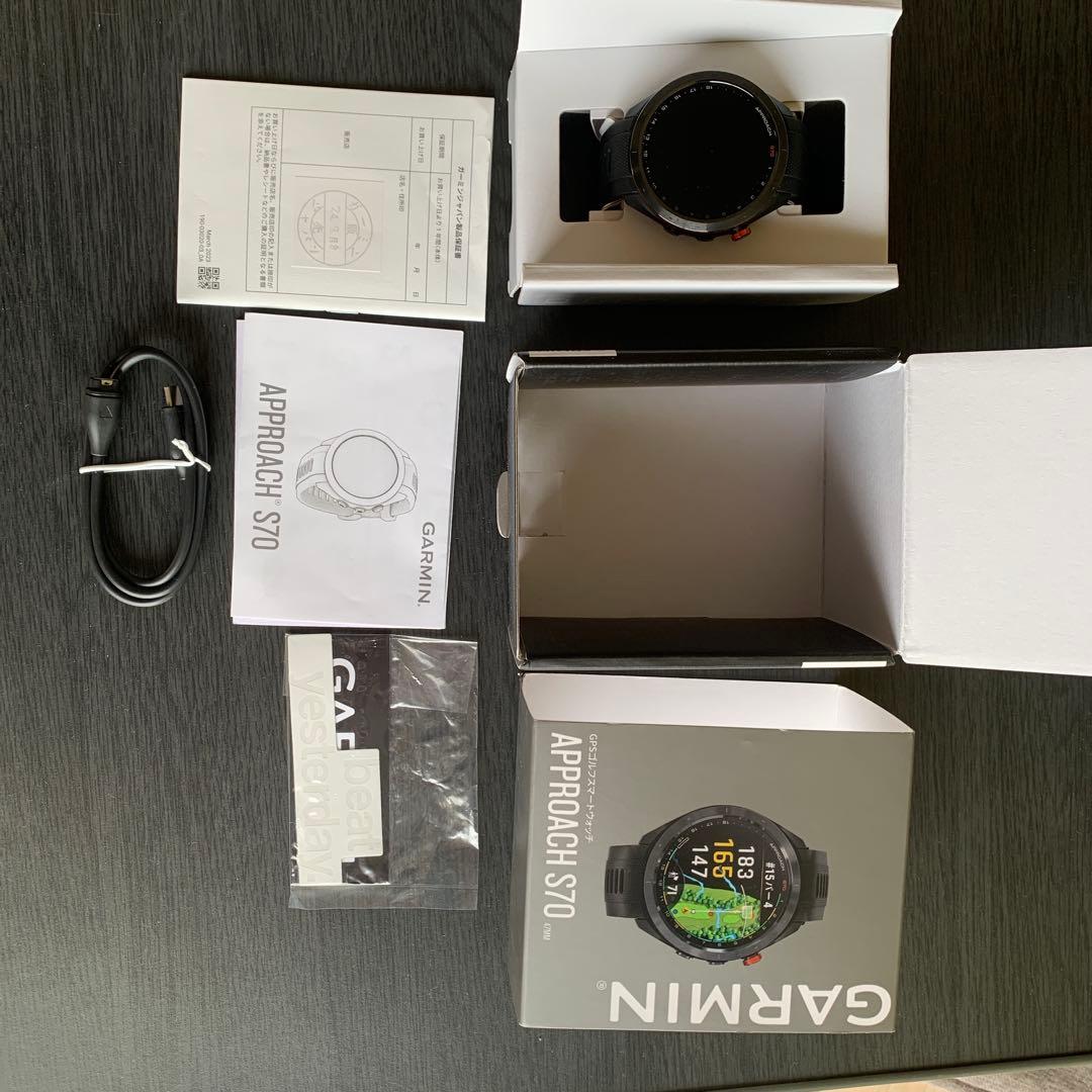 ラウンド用品・アクセサリー GARMIN approach S 70 47MM