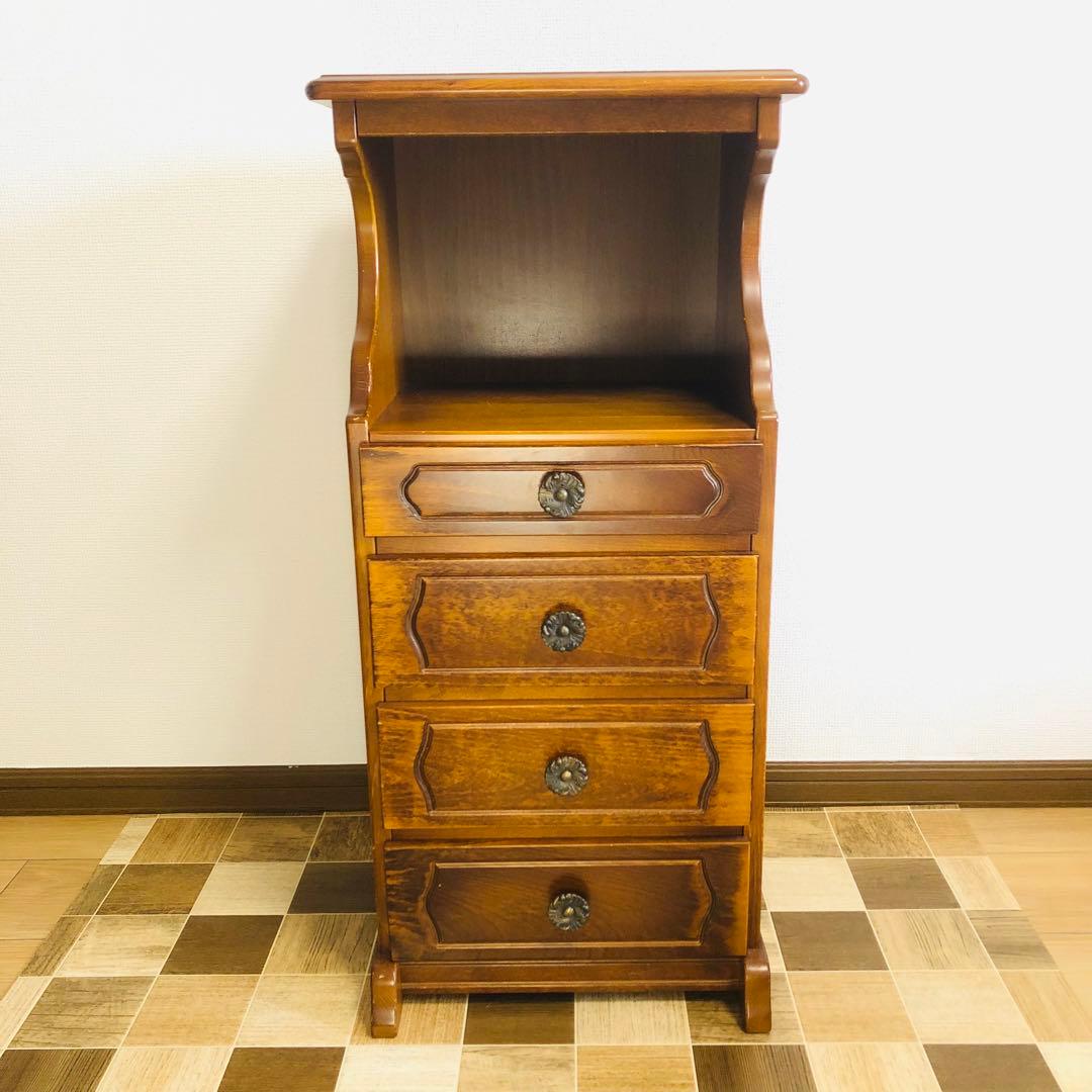 カリモク家具 karimoku コロニアル 電話台/FAX台/チェスト