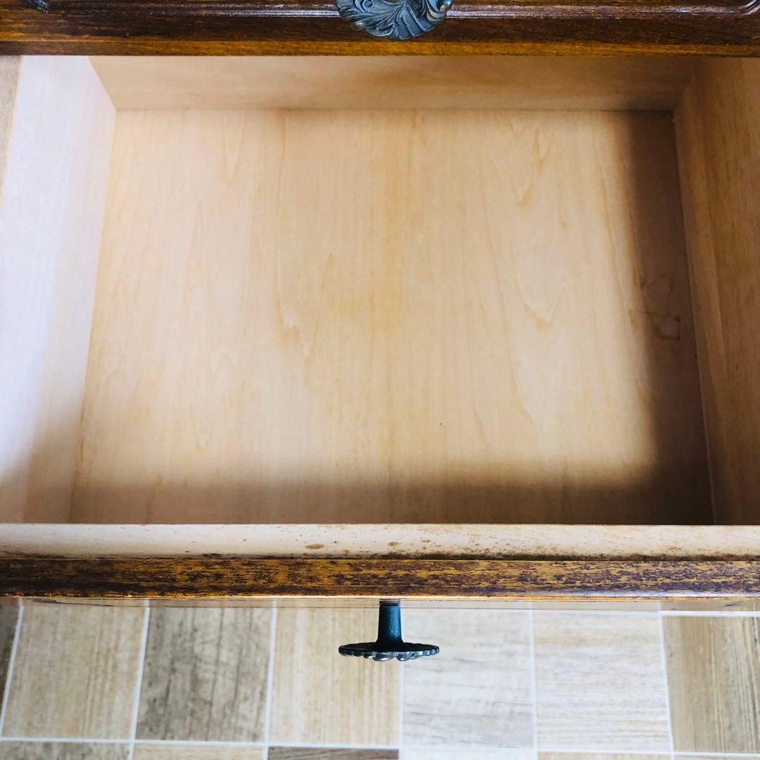 カリモク家具 karimoku コロニアル 電話台/FAX台/チェスト