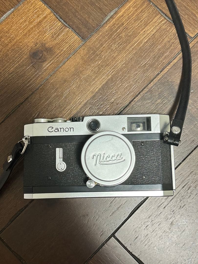 【ジャンク】キヤノン Ｐ型　ファインダーカメラ　レンズ　H.C5cm/2