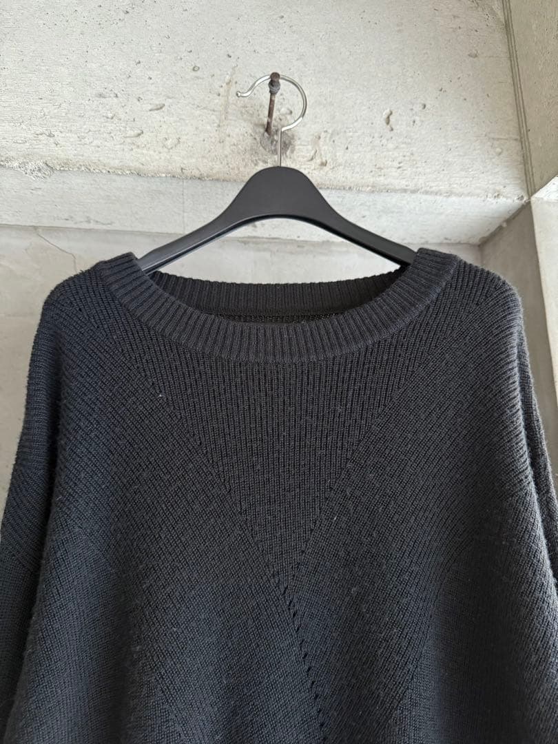 トップス 08 sircus 19AW RIDGE CREW NECK SWEATER