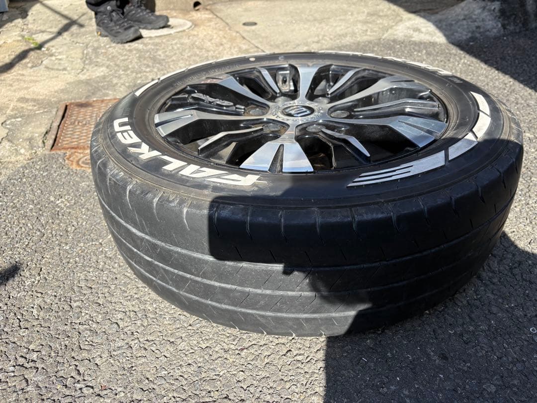 DADギャルソンホイール 17インチ2本②【4本同時購入必須】送料込