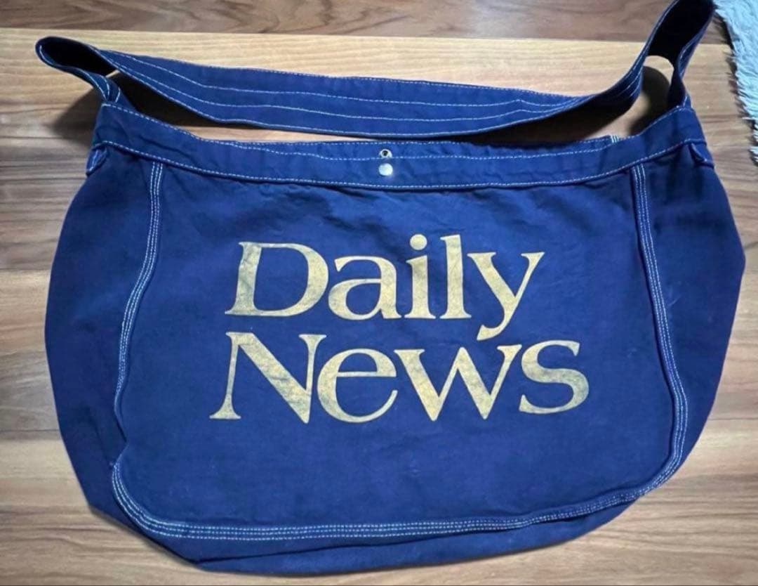 【レア】ニュースペーパーバッグ　60s 70s