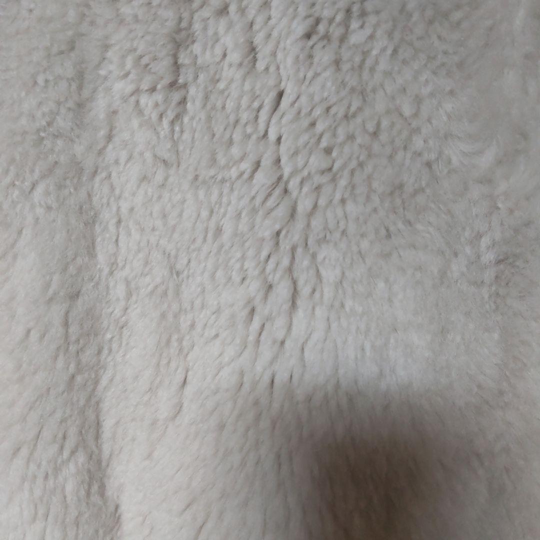 ダイナグラム、グレースコンタネンタルファーコートボア素材36サイズホワイト