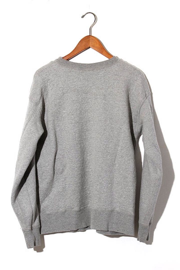 オーラリー AURALEE グレー 中綿 スウェット