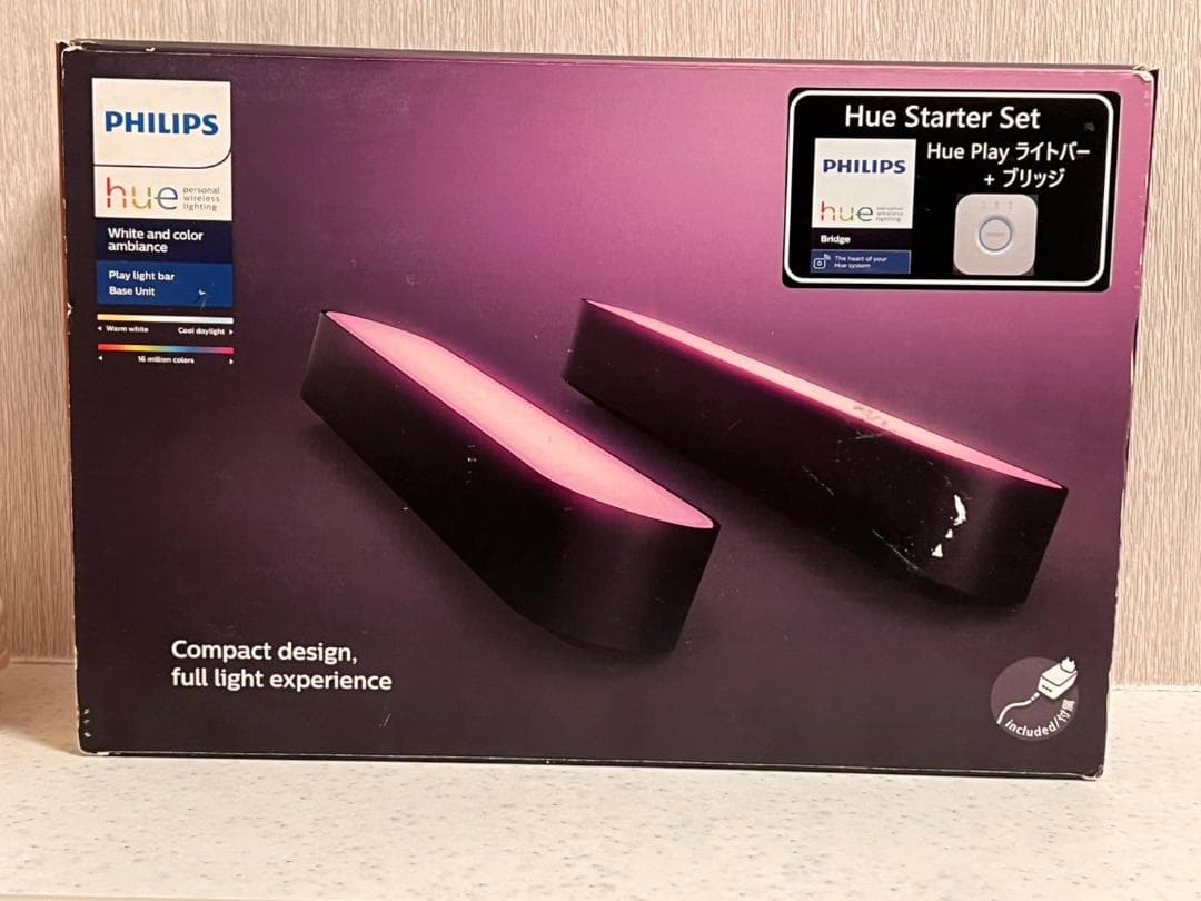 Philips Hue Play ライトバー2本 ※Hue ブリッジなし