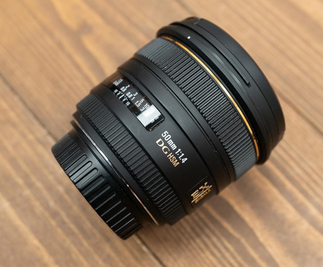 SIGMA 50mm f/1.4 EX DG HSM Canon ef おまけ付