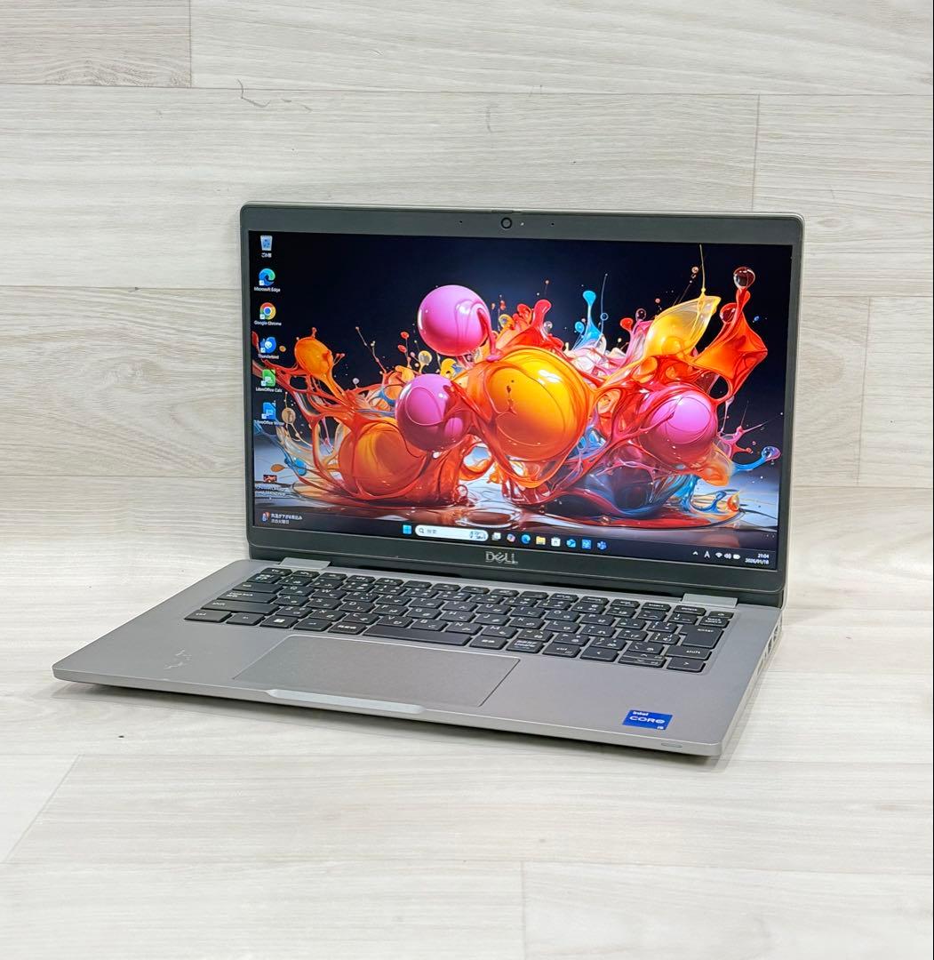 11世代Corei5デルノートDell Latitude/8GB/SSDフルHD