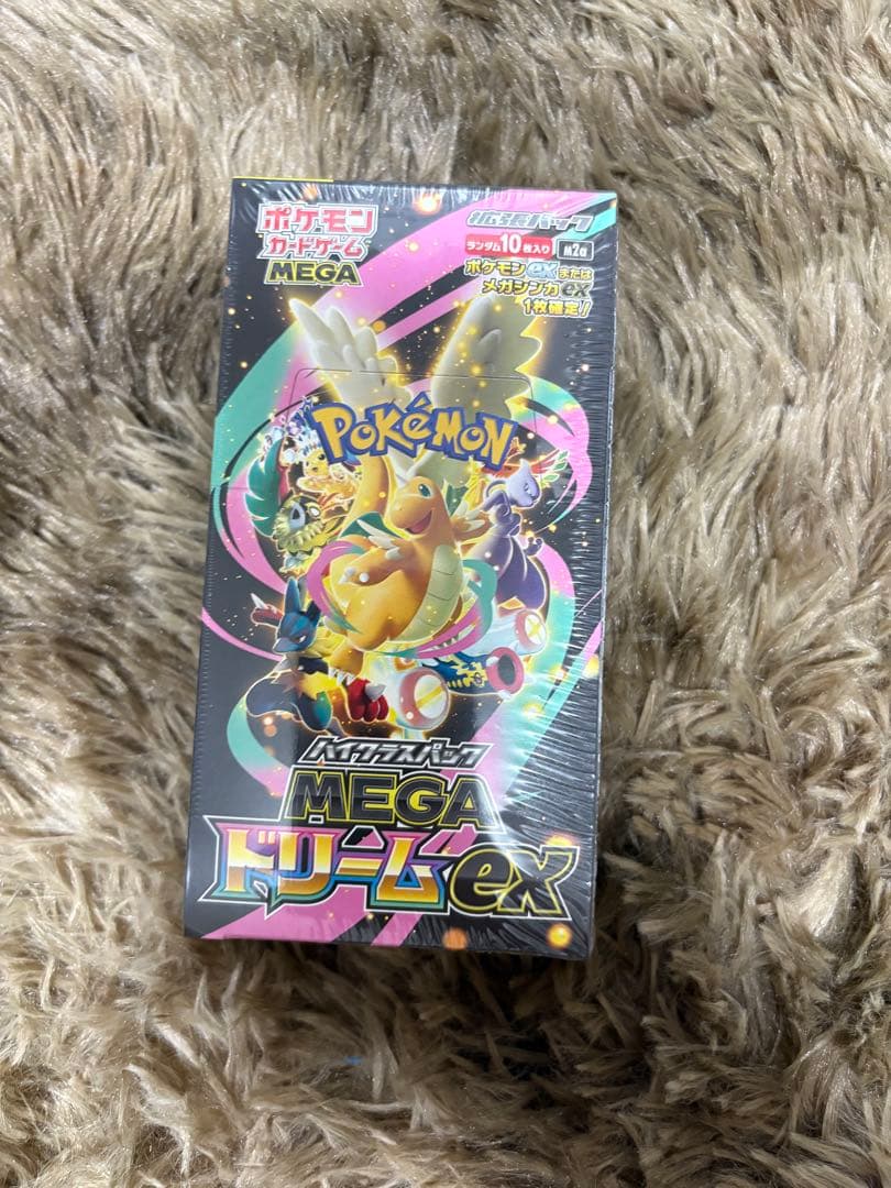 【シュリンク付】ポケモンカードゲーム MEGAドリームex BOX　新品未開封