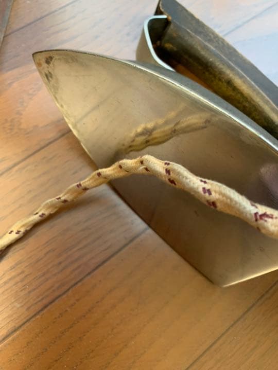 骨董ナショナル製アイロン　アンティーク