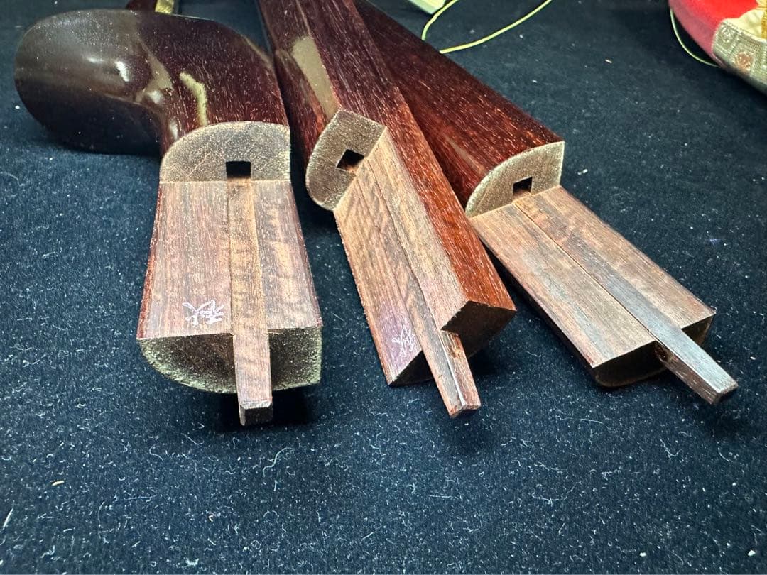 三味線 紅木　紫檀　 糸巻高級天然素材 　 弦楽器