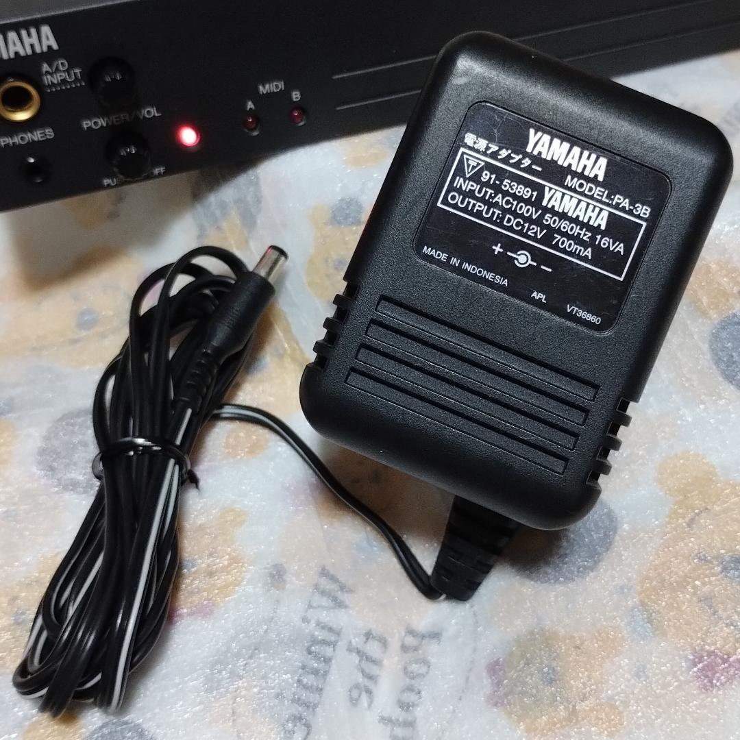 YAMAHA「MU90B」MIDI 音源モジュール・ 純正ACアダプター付き