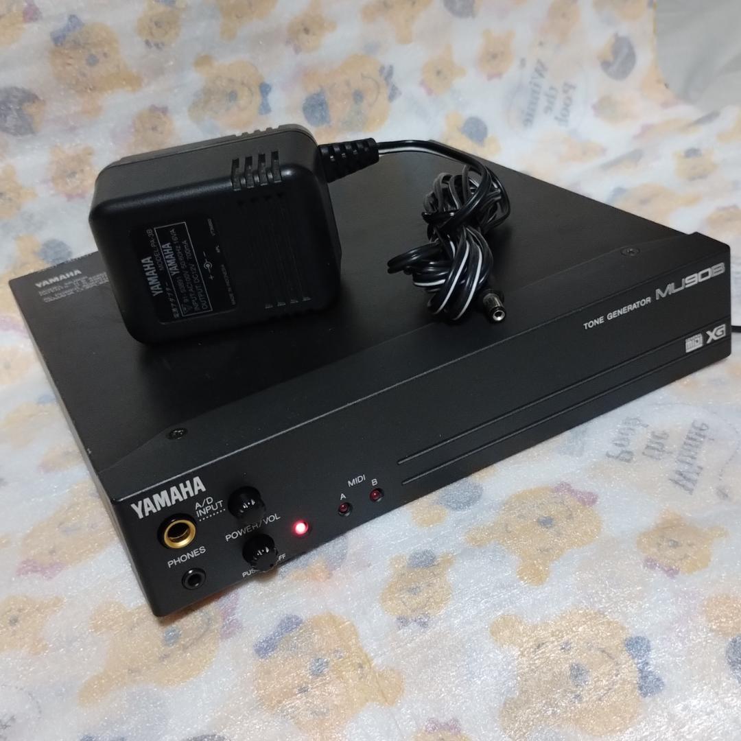 YAMAHA「MU90B」MIDI 音源モジュール・ 純正ACアダプター付き