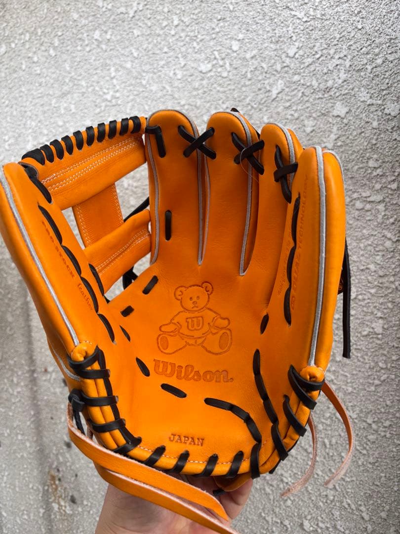 Wilson 野球グローブ 11.75インチ オレンジ