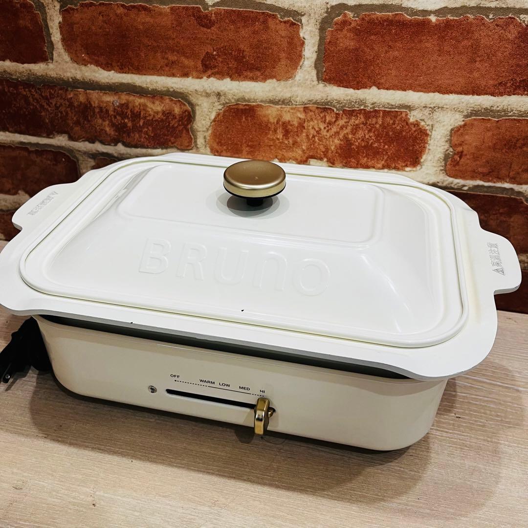 ⭐️K3131⭐️【BRUNO】コンパクトホットプレートBOE021プレート