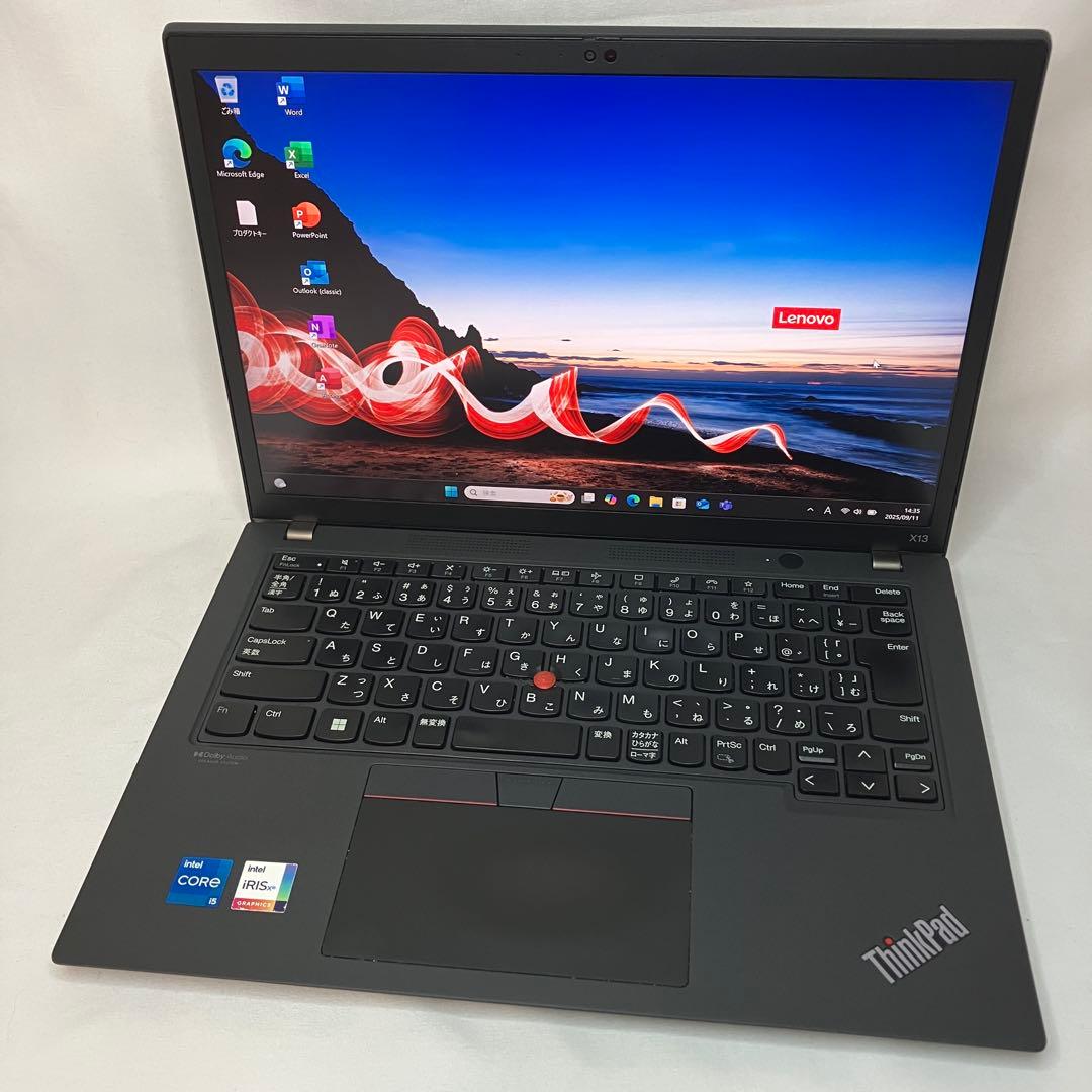 美品 ThinkPad X13 Gen3 第12世代 i5 16GB WUXGA