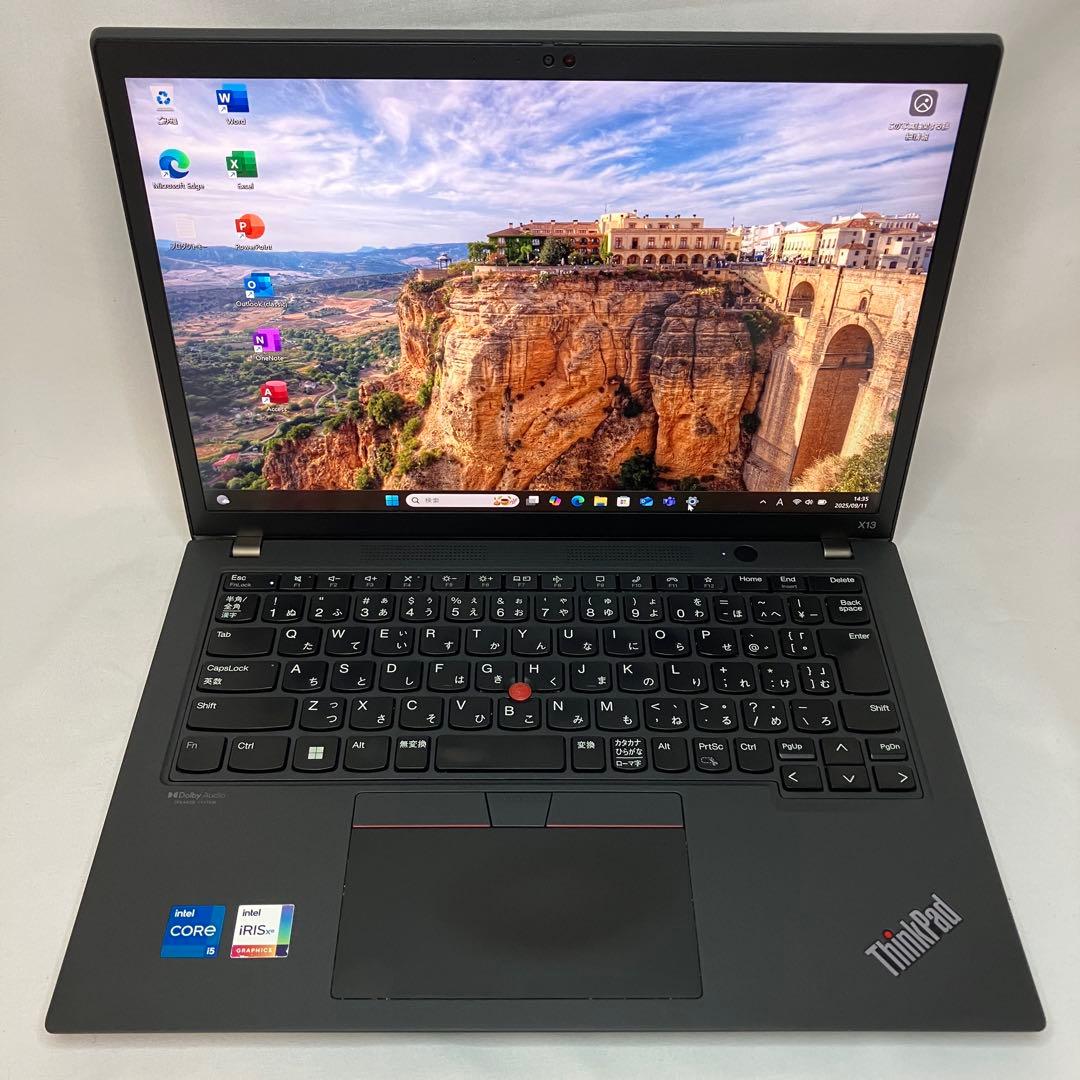 美品 ThinkPad X13 Gen3 第12世代 i5 16GB WUXGA