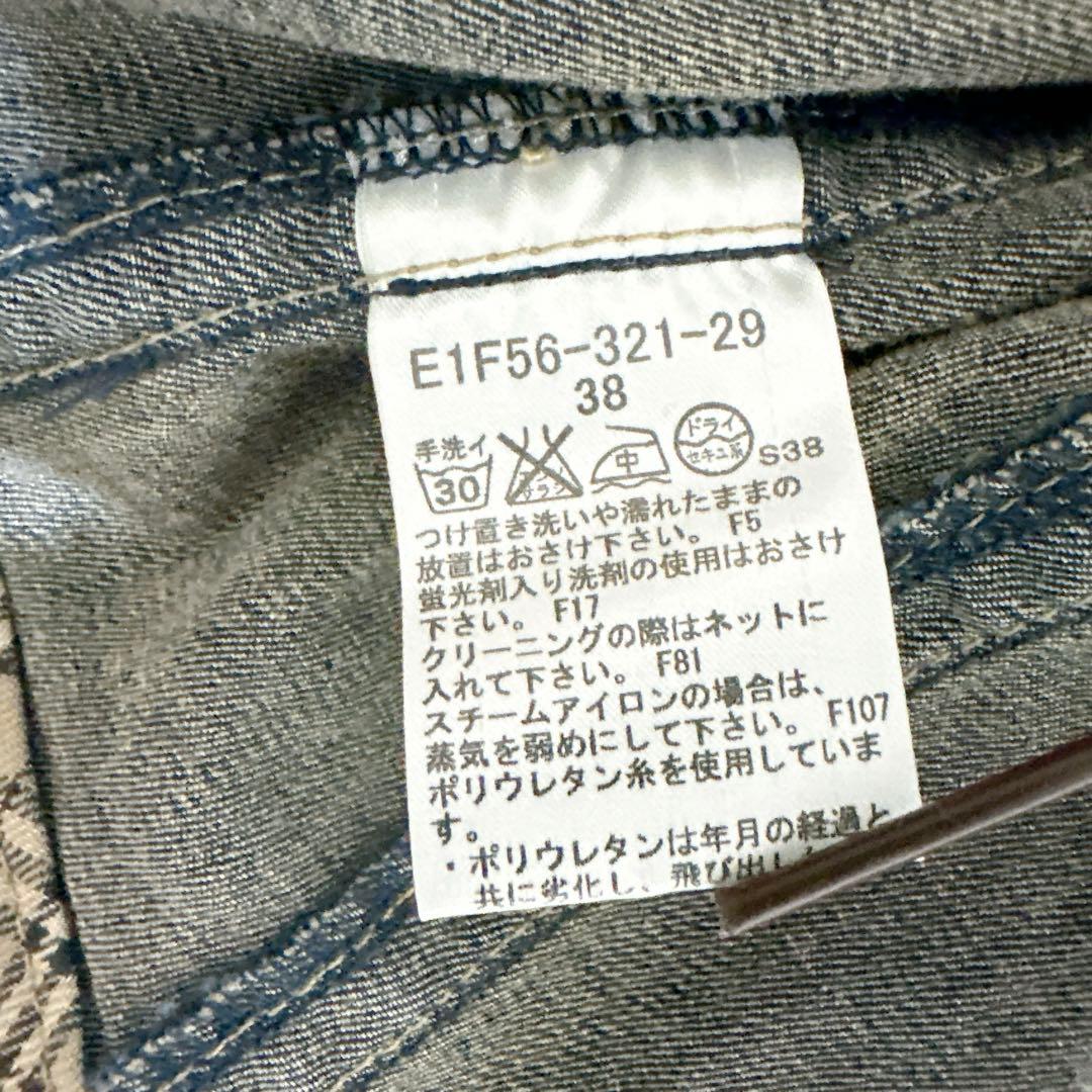 BURBERRY BLUE LABEL Gジャンデニムジャケット ノバチェック