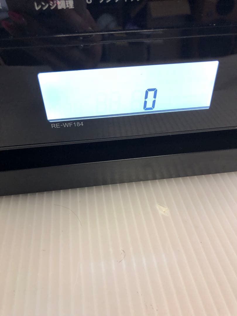 7h10 2023年製 SHARP オーブンレンジ RE-WF184-B 動作品