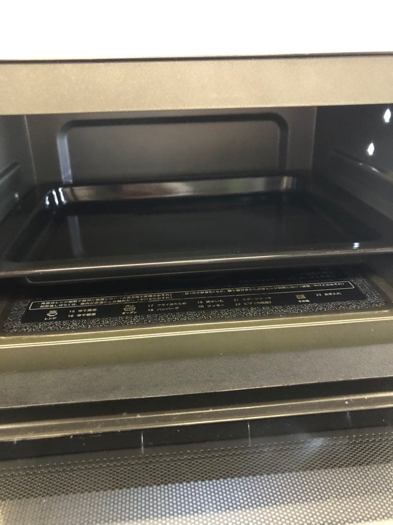 7h10 2023年製 SHARP オーブンレンジ RE-WF184-B 動作品