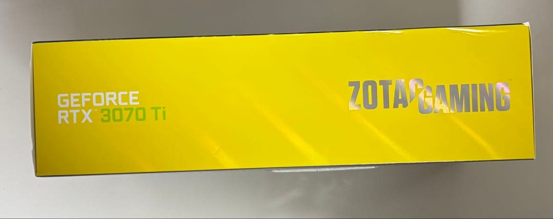 ZOTAC GeForce RTX 3070 Ti 新品未使用
