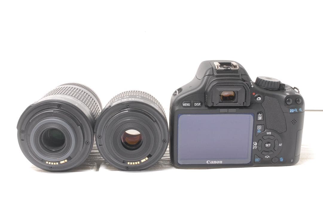 美品❤️ショット数少✨Canon EOS Kiss X4 ダブルレンズセット