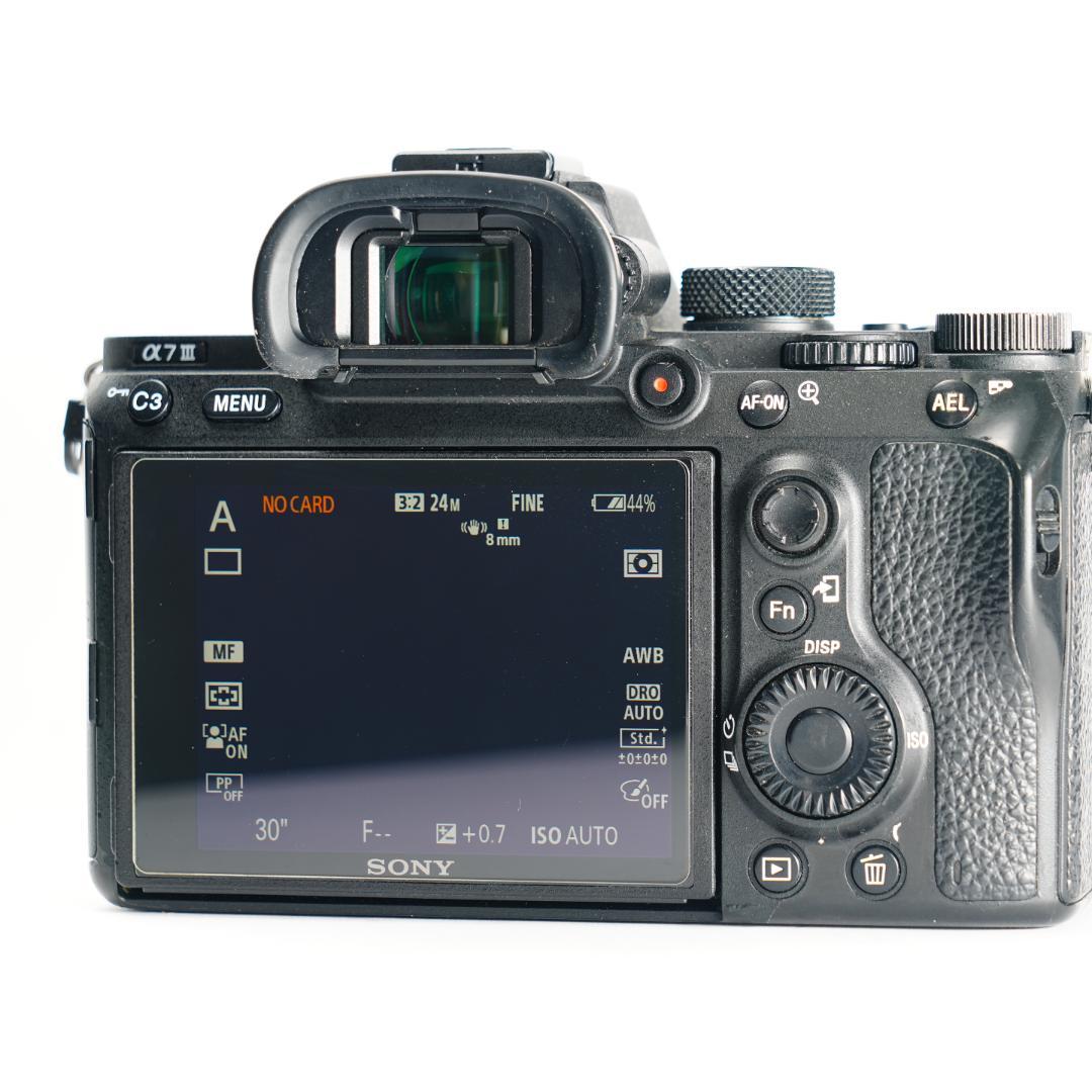 【すぐ撮影】SONY α7III コスパ最高ミラーレス ILCE-7M3K