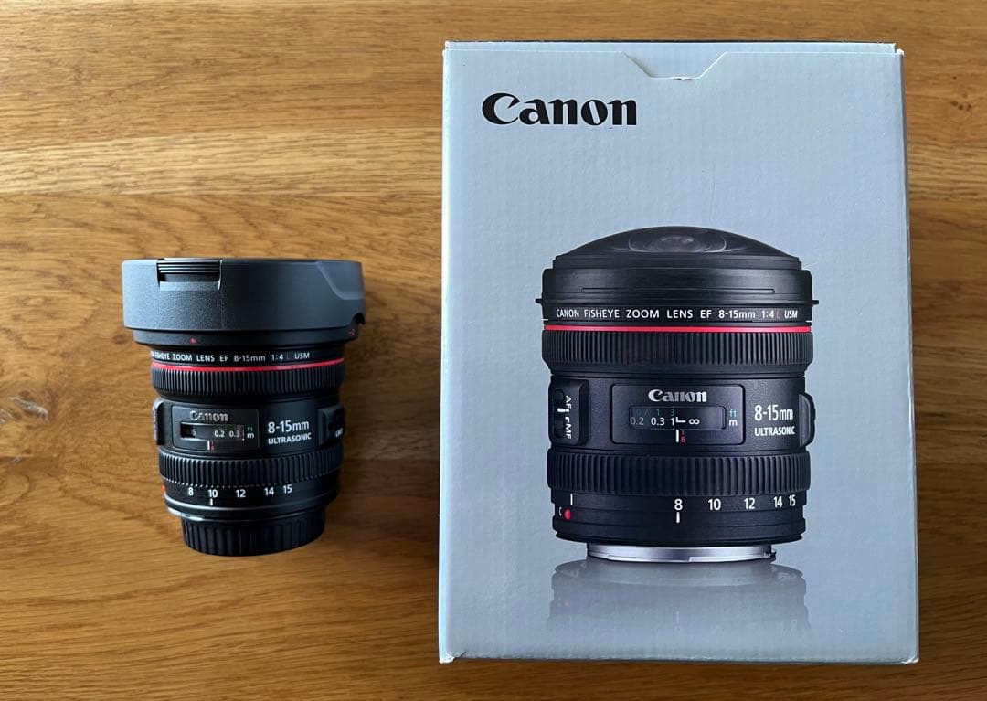 Canon EF 8-15mm f/4L Fisheye USM ズームレンズ