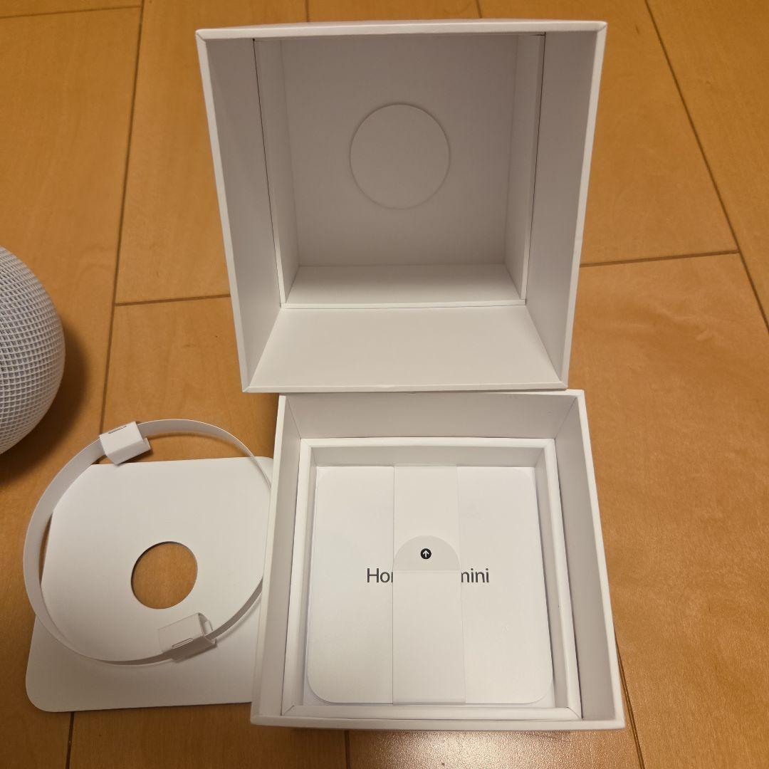 スマートスピーカー Pod mini ホワイト MY5H2J/A