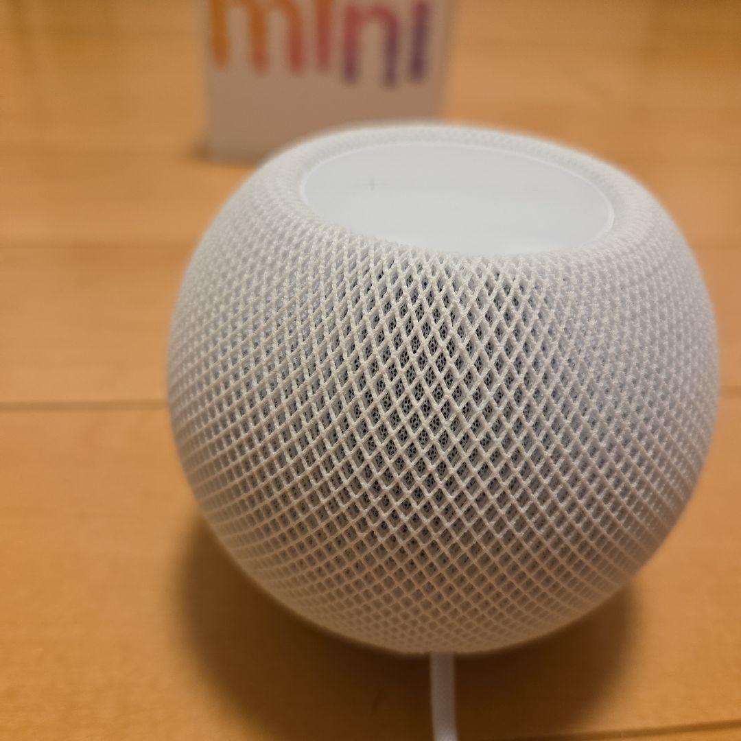 スマートスピーカー Pod mini ホワイト MY5H2J/A